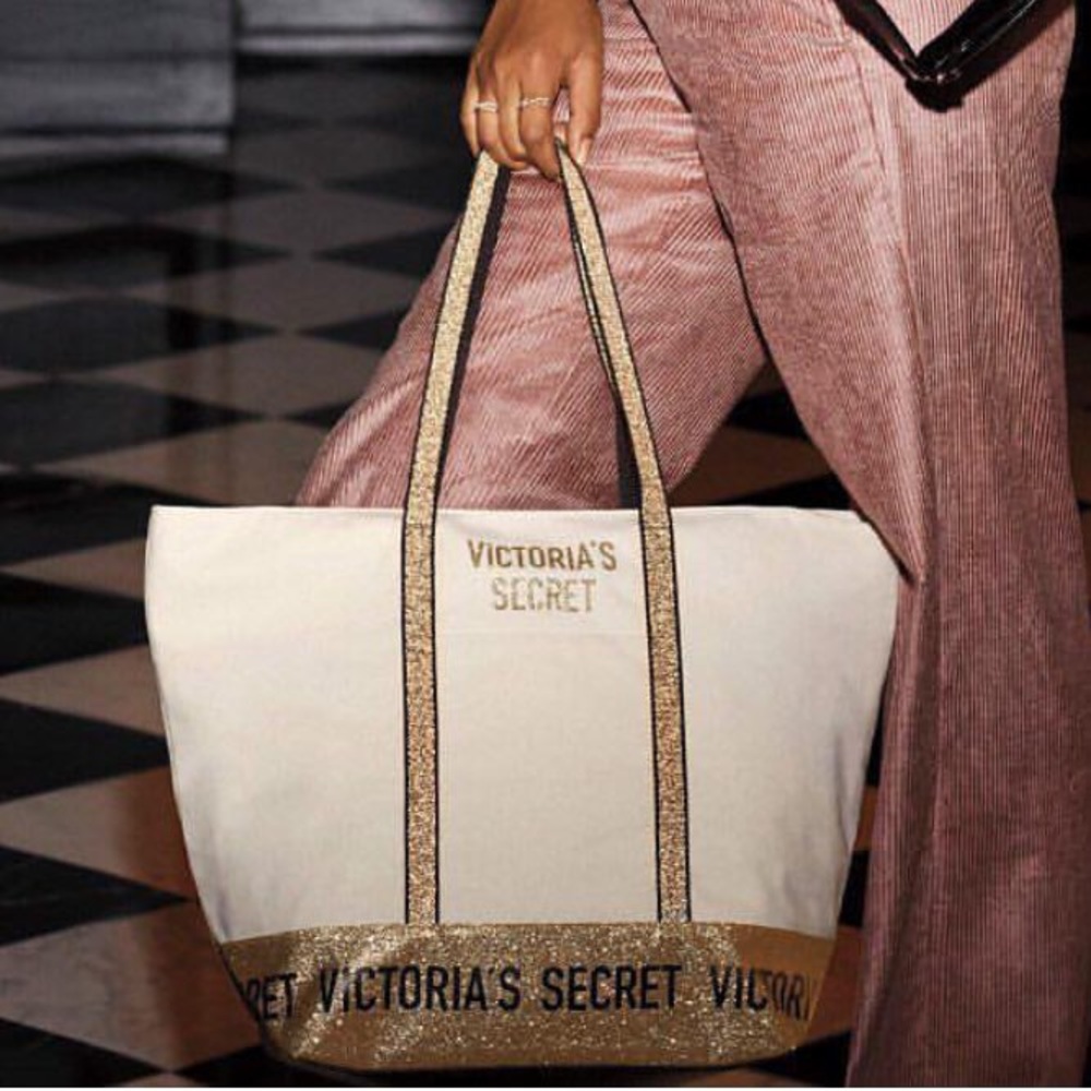 Victoria’s Secret sparkle tote